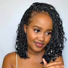 Beautiful braided hairstyle in Dallas showcasing trendy and healthy braiding techniques